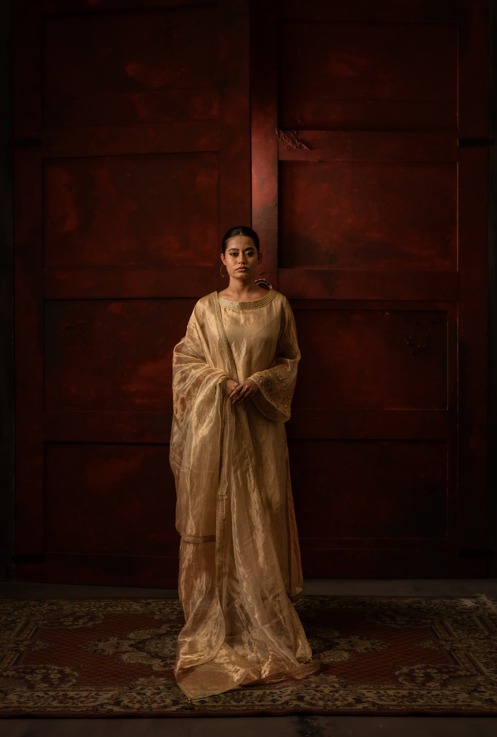 Soft Gold Kurta Set