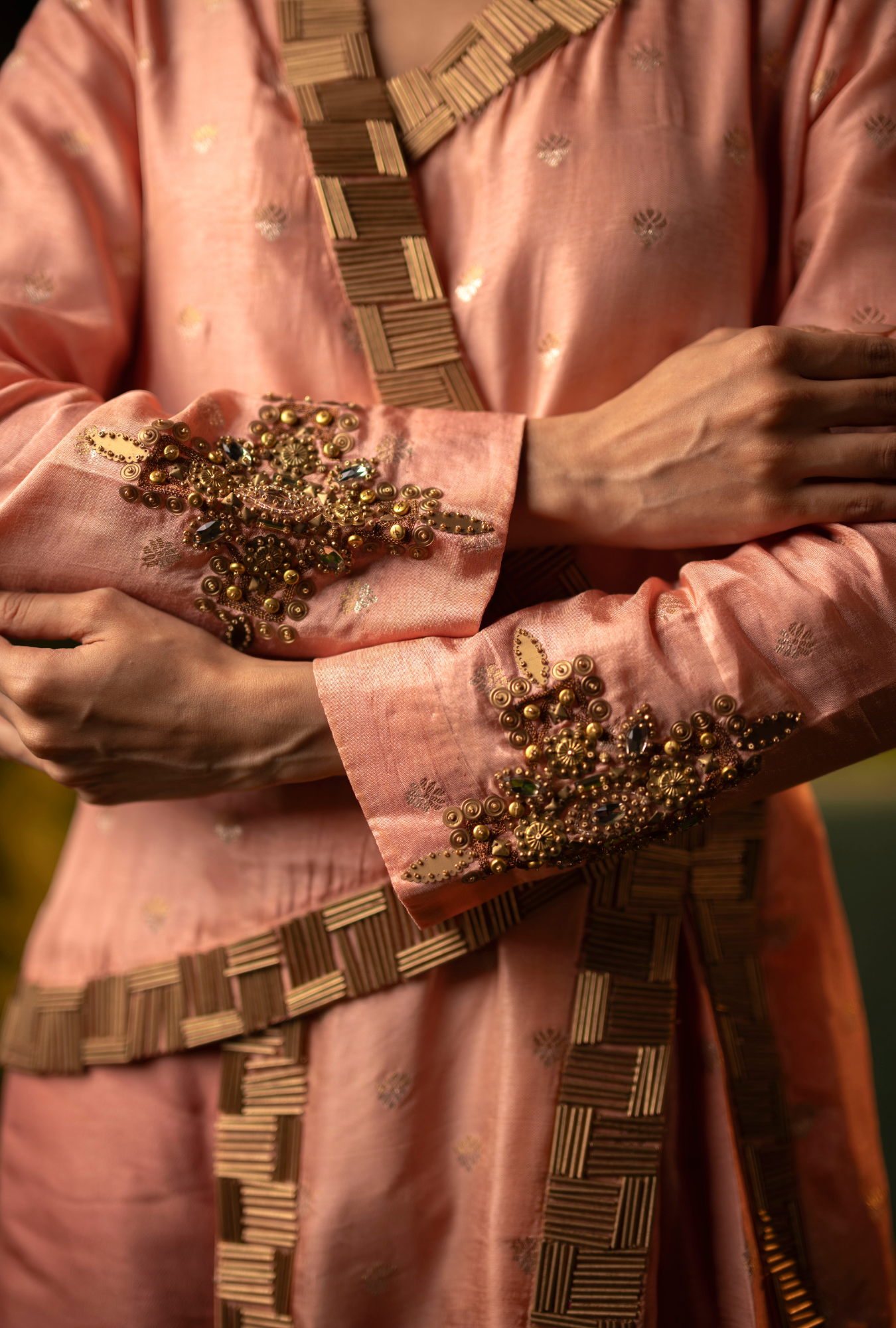 Vintage Rose Sharara Set