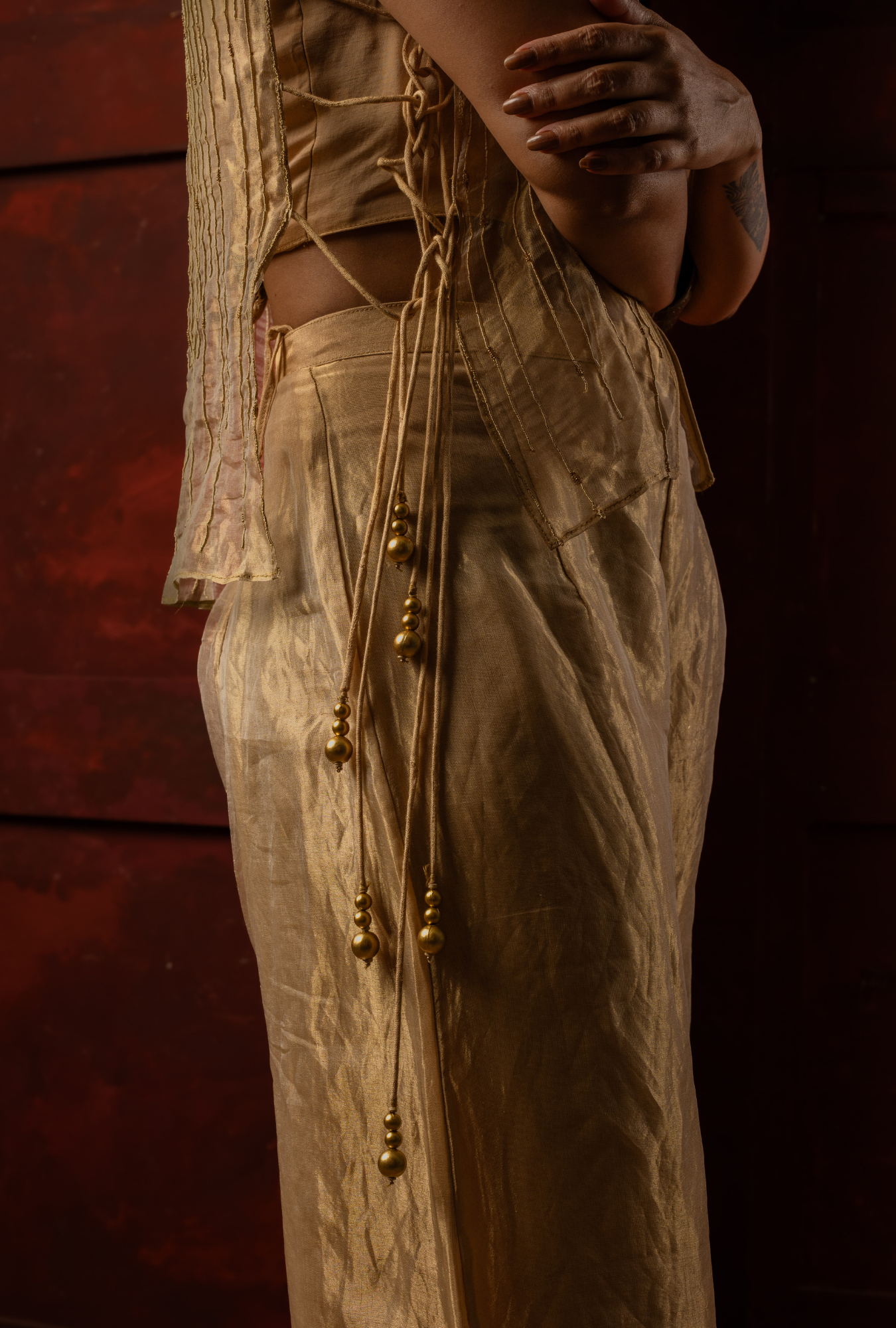 Old Gold Coord Set
