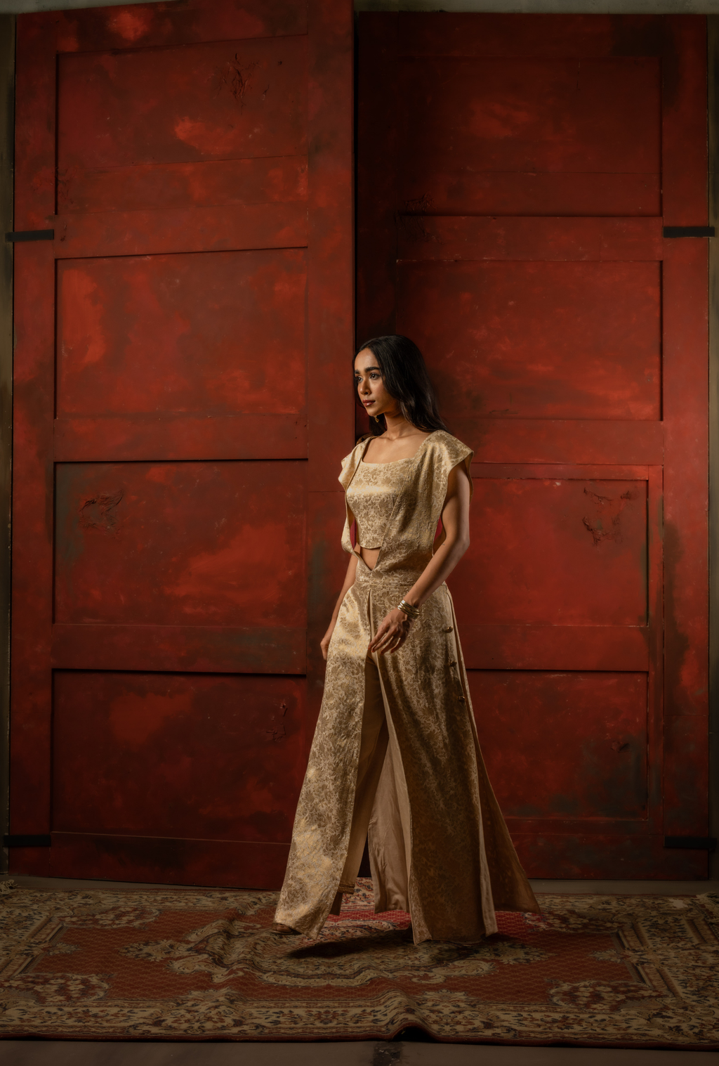 Sona Overlay Jumpsuit
