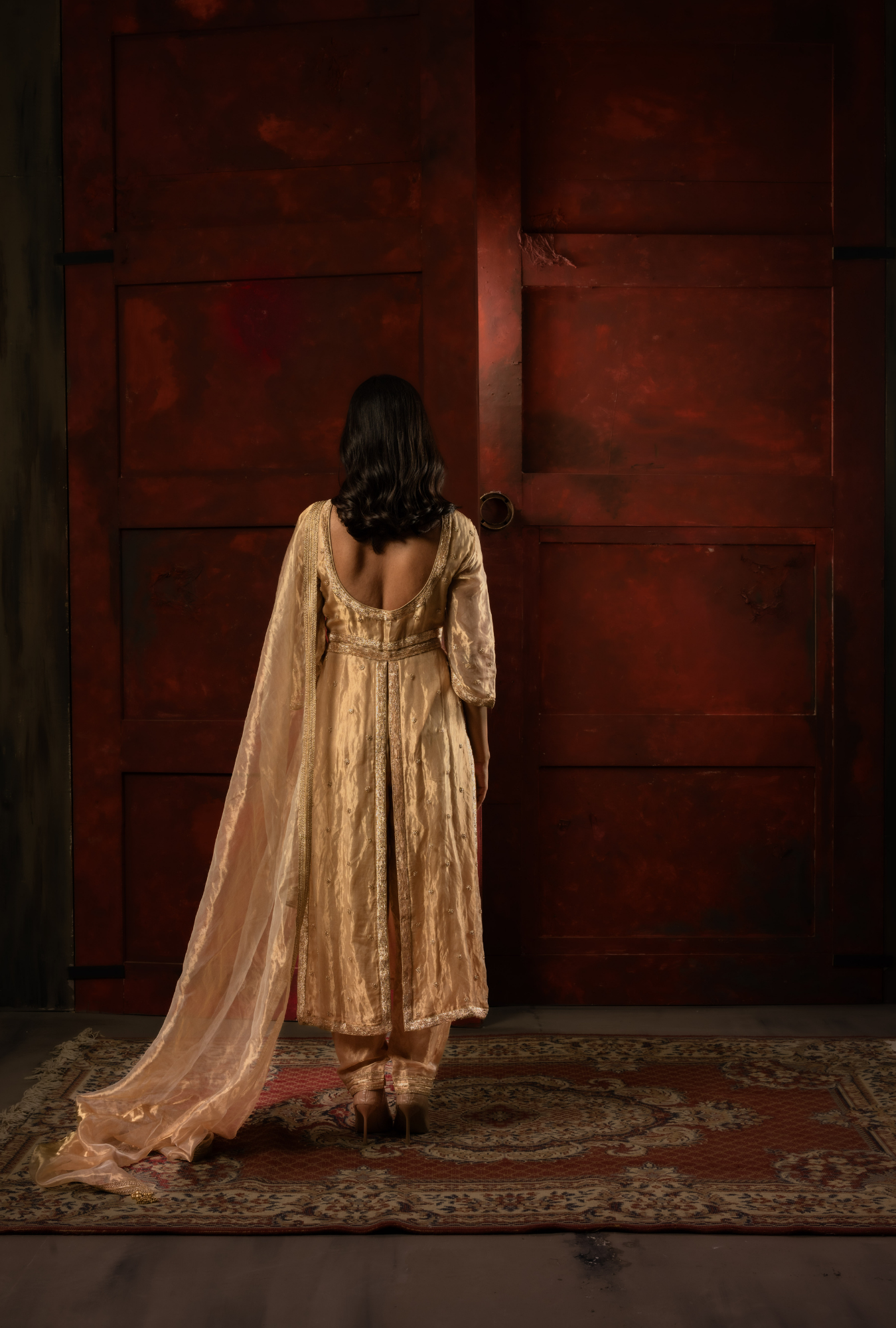 Heritage Gold Kurta Set