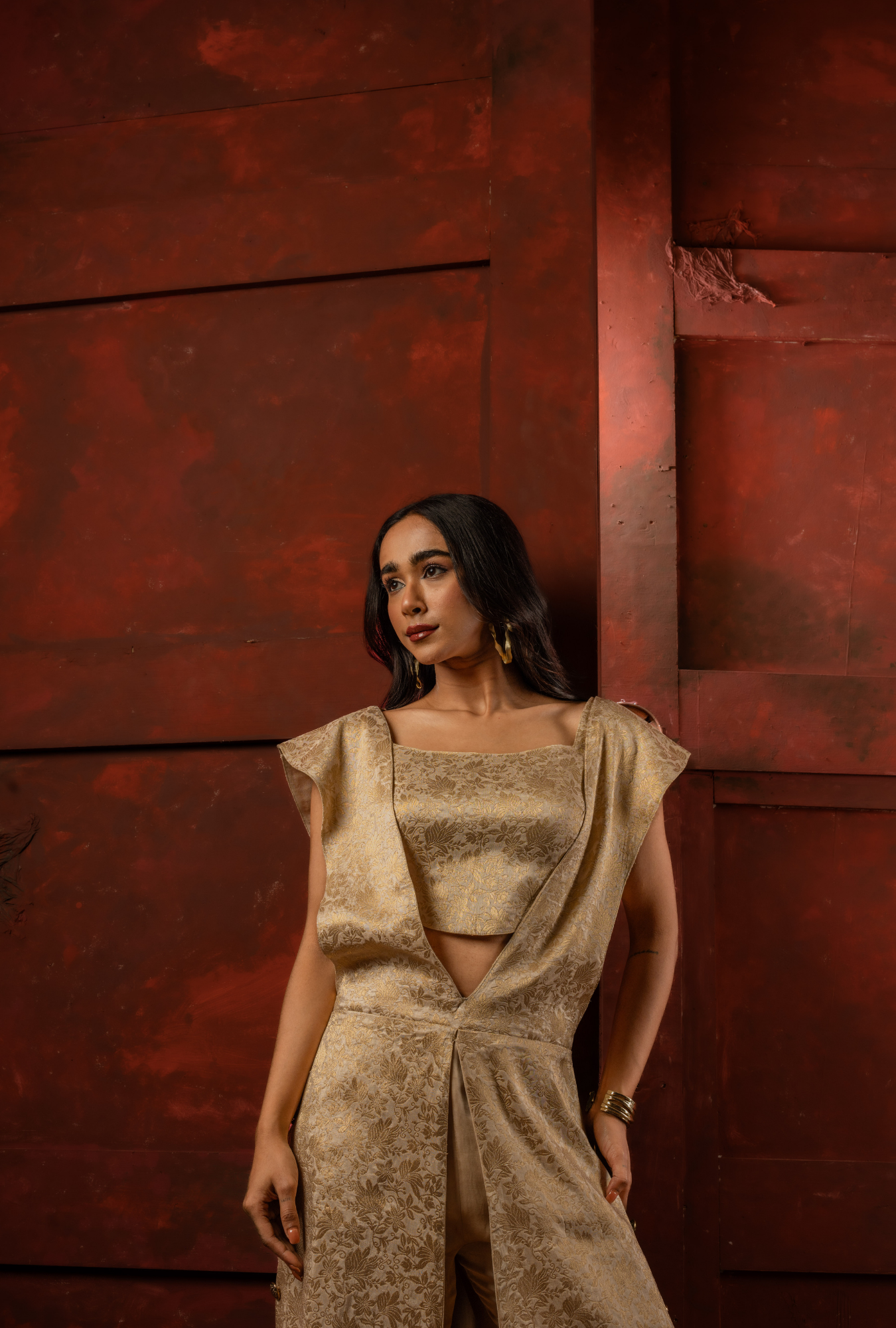 Sona Overlay Jumpsuit