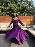 Meher Violet Dress